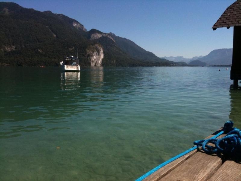 Studio Am See Apartment ซังคท์กิลเกอ ภายนอก รูปภาพ